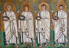 Sfilata di Santi-Basilica di Sant'Apollinare-Ravenna
